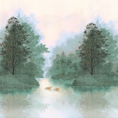 Флизелиновые обои Пейзаж Loymina ART8 005