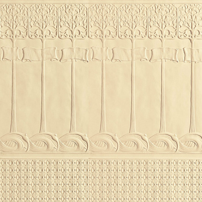 Виниловые обои Дадо панели Lincrusta RD1965FR Art Nouveau