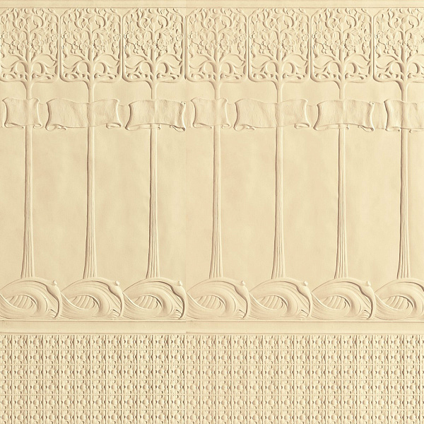 Виниловые обои Дадо панели Lincrusta RD1965FR Art Nouveau