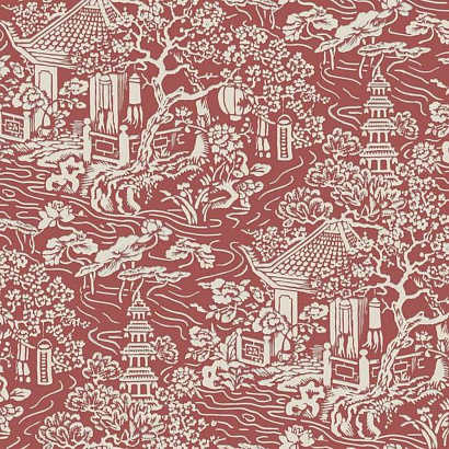 Флизелиновые обои Ronald Redding Tea Garden York Wallcoverings AF6576