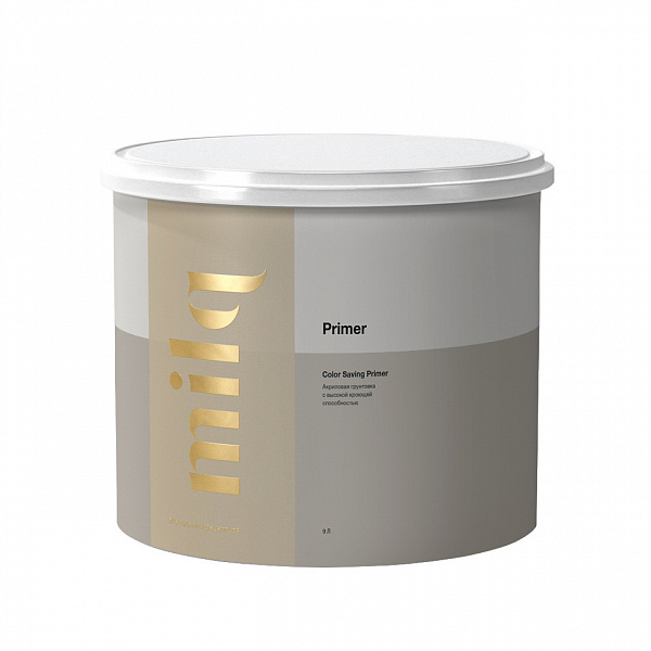 Акриловая грунтовка с высокой кроющей способностью Milq Color Saving Primer