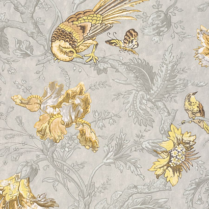 Флизелиновые обои Archive Trails II Little Greene 0291CRGILTZ