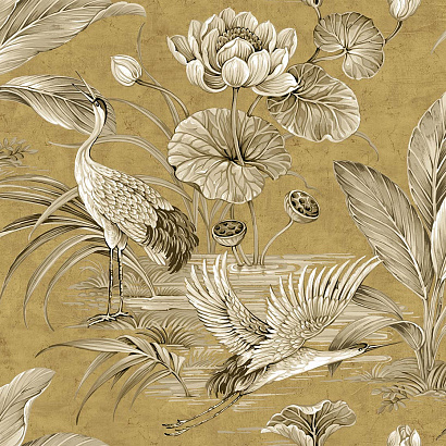 Виниловые обои Chinoiserie Wallquest CH30905
