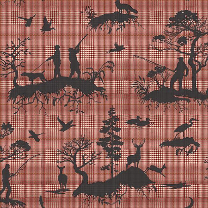 Бумажные обои Tailored York Wallcoverings HO3328