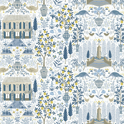 Бумажные обои Rifle Paper Co. York Wallcoverings RI5108