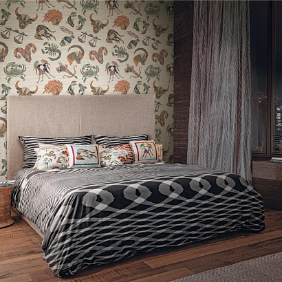 Виниловые обои Missoni Home Wallcoverings 04 Missoni Home M4A 10352