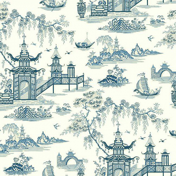 Бумажные обои Waverly Classics II York Wallcoverings WC7553