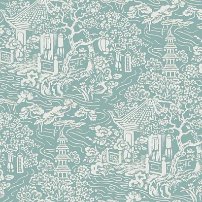Флизелиновые обои Ronald Redding Tea Garden York Wallcoverings AF6575