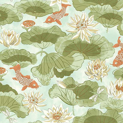 Бумажные обои Waverly Classics II York Wallcoverings WC7563