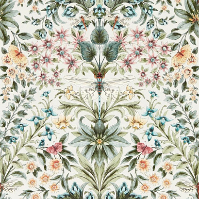 Флизелиновые обои Secret Garden Clarke&Clarke W0196/03