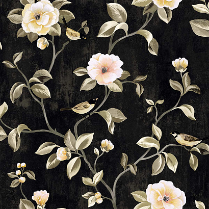 Виниловые обои Chinoiserie Wallquest CH30800