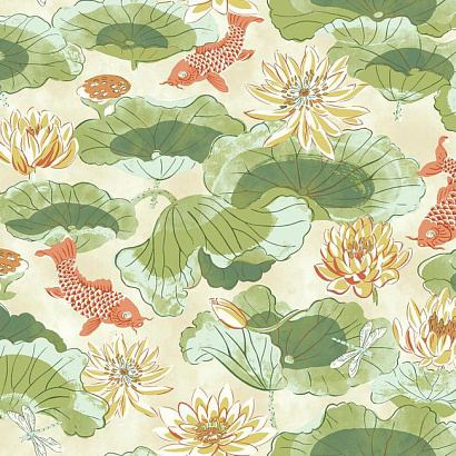 Бумажные обои Waverly Classics II York Wallcoverings WC7562
