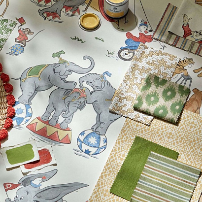 Флизелиновые обои Disney Home X Sanderson Sanderson 217284