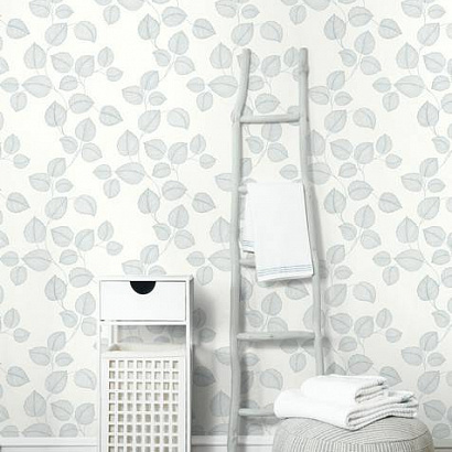 Виниловые обои Navy, Grey&White Paper&Ink BL70118