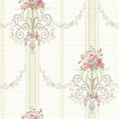 Виниловые обои English Rose Wallquest EN10709