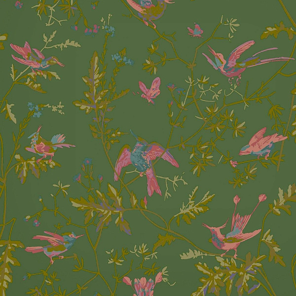 Флизелиновые обои Selection of Hummingbirds Cole & Son 124/1005