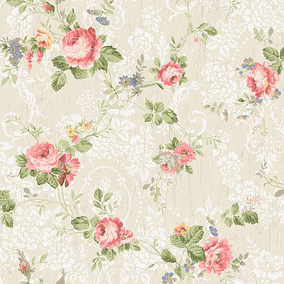 Бумажные обои Spring Garden KT Exsclusive