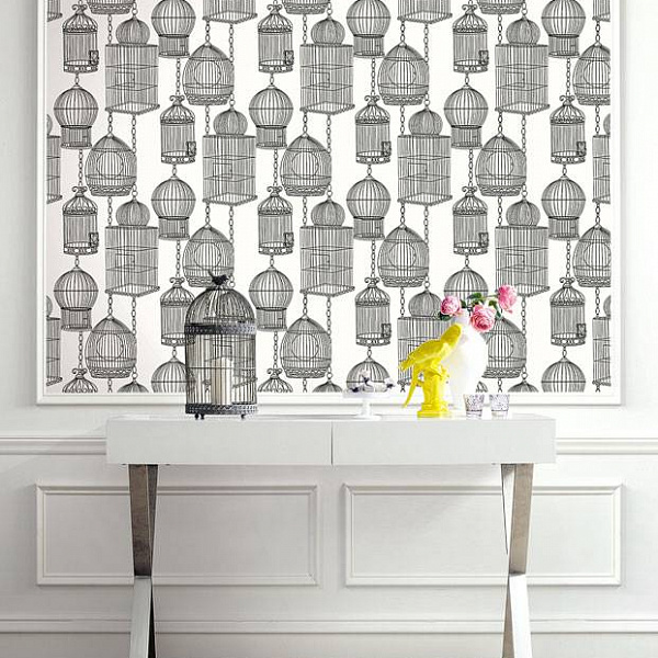 Виниловые обои Black&White Paper&Ink BW21507