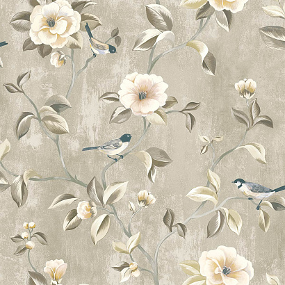 Виниловые обои Chinoiserie Wallquest CH30807