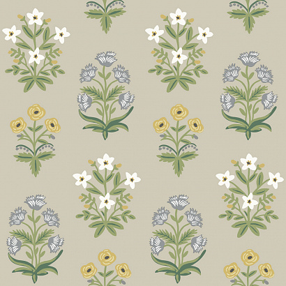 Флизелиновые обои Rifle Paper Co. Second Edition York Wallcoverings RP7350