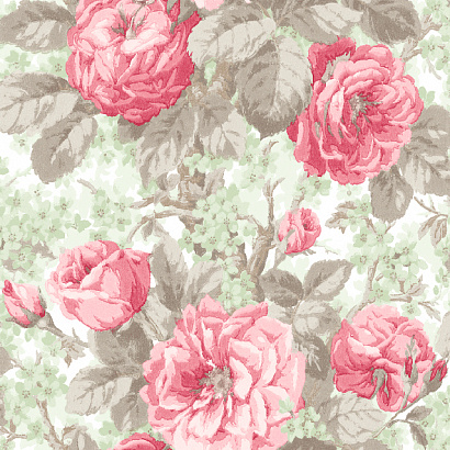Виниловые обои English Rose Wallquest EN10108