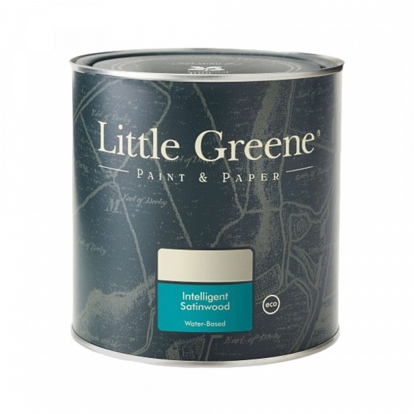 Краска Little Greene Intelligent Satin для деревянной мебели и стен внутри сухих и влажных помещений