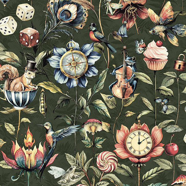 Виниловые обои Tales of the Manor Holden Decor 91941