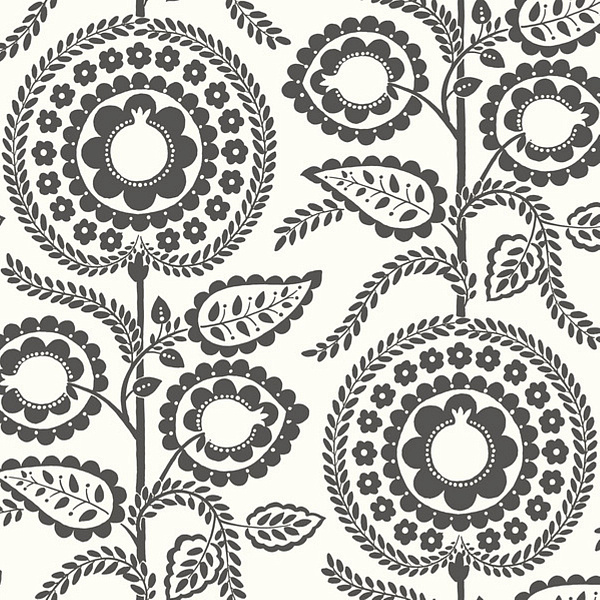 Бумажные обои Silhouettes York Wallcoverings SS2583