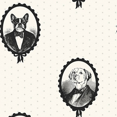 Виниловые обои Black&White Paper&Ink BW21810