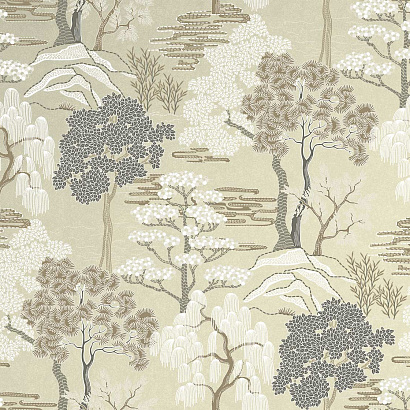 Виниловые обои Chinoiserie Wallquest CH31007
