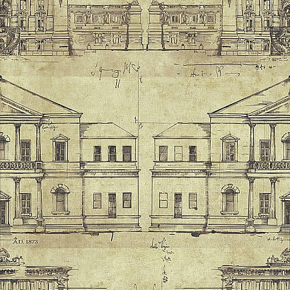 Виниловые обои Savannah House Wallquest SV61607