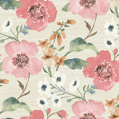 Виниловые обои Antonina Vella Layered Luxe York Wallcoverings LL3200
