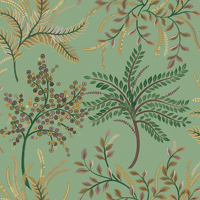 Виниловые обои Mulberry Tree Paper&Ink TJ40404