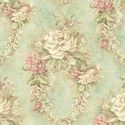 Виниловые обои Hampton House Wallquest SM71504