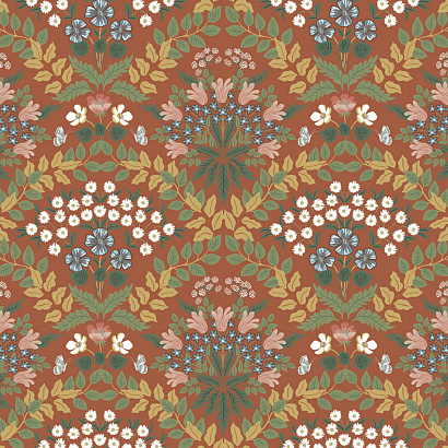Флизелиновые обои Rifle Paper Co. Second Edition York Wallcoverings RP7320