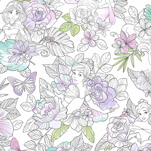 Флизелиновые обои Disney IV York Wallcoverings DI0964