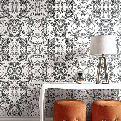 Виниловые обои Black&White Paper&Ink BW21607
