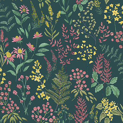 Виниловые обои The Lost Gardens Holden Decor 91683