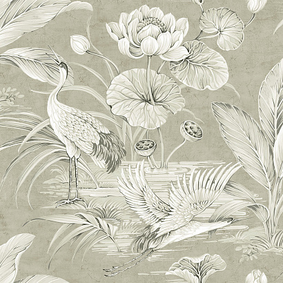 Виниловые обои Chinoiserie Wallquest CH30908