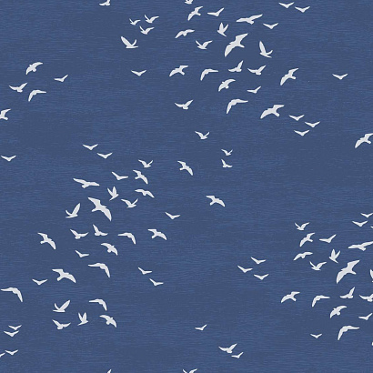 Виниловые обои Navy, Grey&White Paper&Ink BL70412