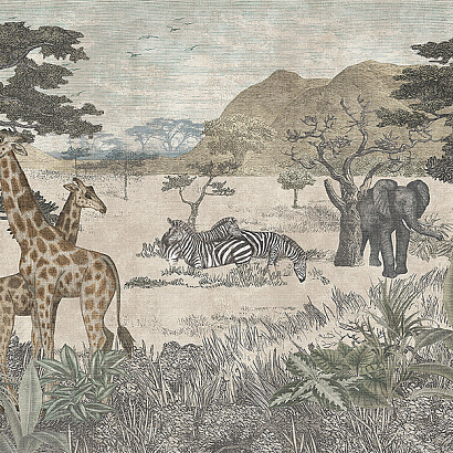 Флизелиновые обои Wild Animals Borastapeter 1194