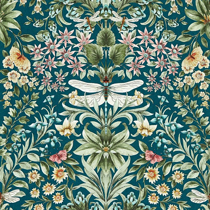 Флизелиновые обои Secret Garden Clarke&Clarke W0196/04