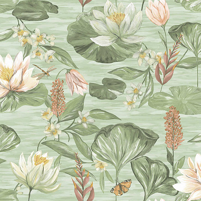 Виниловые обои The Lost Gardens Holden Decor 91641
