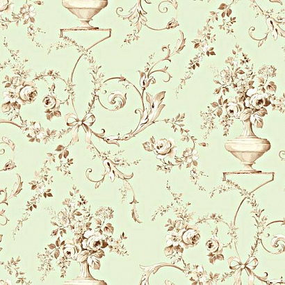 Виниловые обои Springtime Cottage Wallquest CG31204