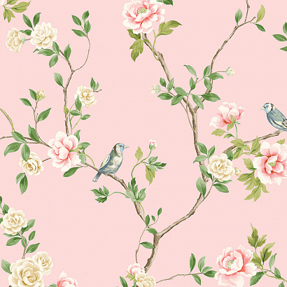 Виниловые обои Chinoiserie Wallquest CH31617