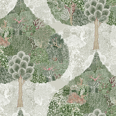 Флизелиновые обои Antonina Vella Boho Luxe York Wallcoverings BO6702