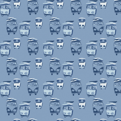 Виниловые обои Navy, Grey&White Paper&Ink BL70812