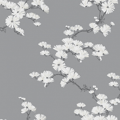 Виниловые обои Navy, Grey&White Paper&Ink BL70508