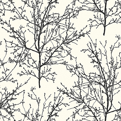 Виниловые обои Black&White Paper&Ink BW22400