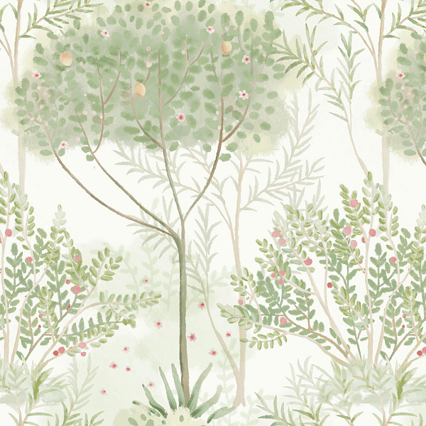 Бумажные обои Mediterranean York Wallcoverings MN1822